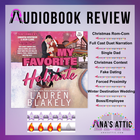 My Favorite Holidate by Lauren Blakely Review