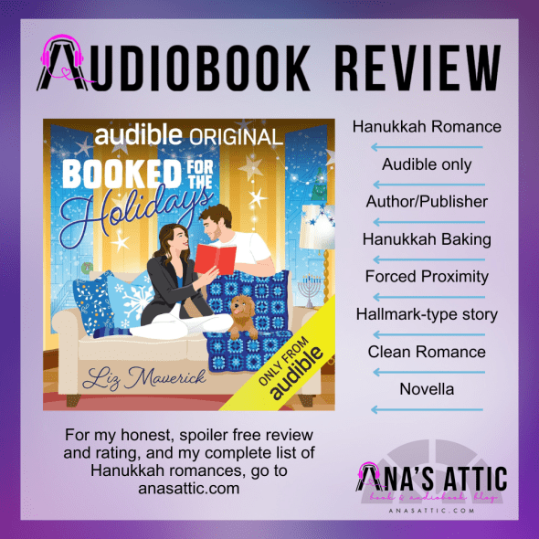 Booked for the Holidays Hanukkah romance 