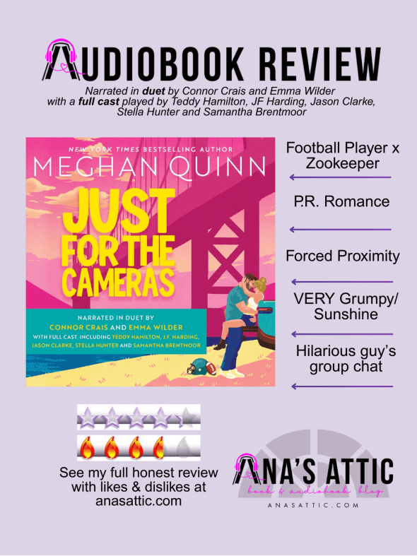 Just for the cameras by Meghan Quinn